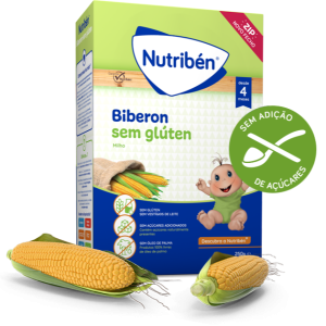 Nutribén Papa Biberon Não Láctea 250g 4m+