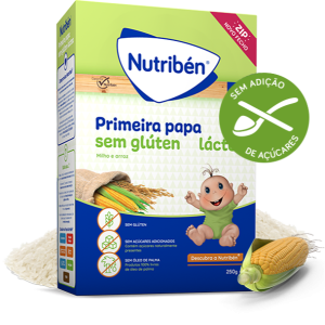 Nutribén Papa Primeira Papa Sem Glúten Láctea 250g 4m+