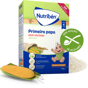 Nutribén Primeira Papa Sem Lactose 250g 4m+