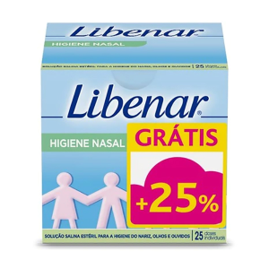 Libenar Baby Soro Fisiológico em monodoses 5mLx25 unidades