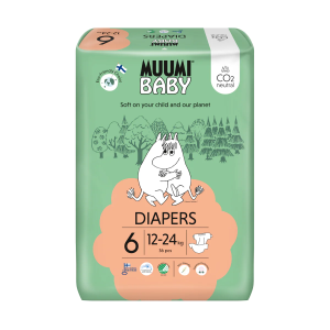 Muumi Fralda T6 (12-24Kg) 36 Unidades