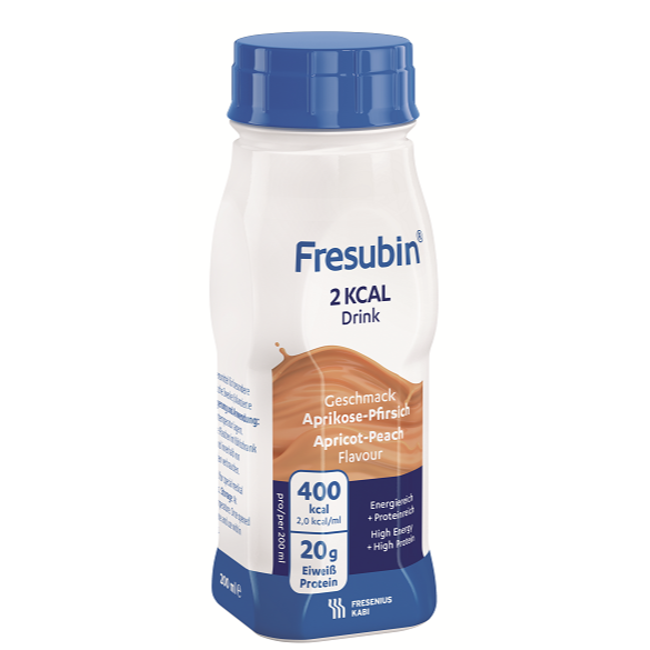 Fresubin 2 Kcal Drink Pêssego/Alperce 4x200mL