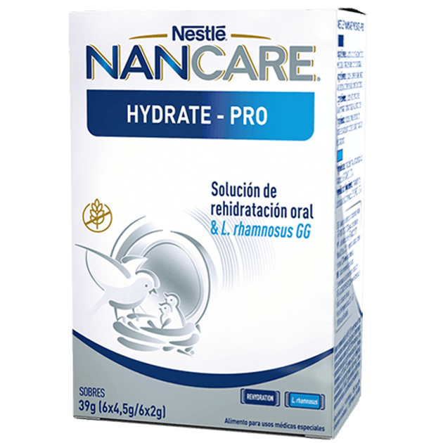 Nestlé Nancare Hydrate-Pro 4,5gx 6 Saquetas + 2gx 6 Saquetas