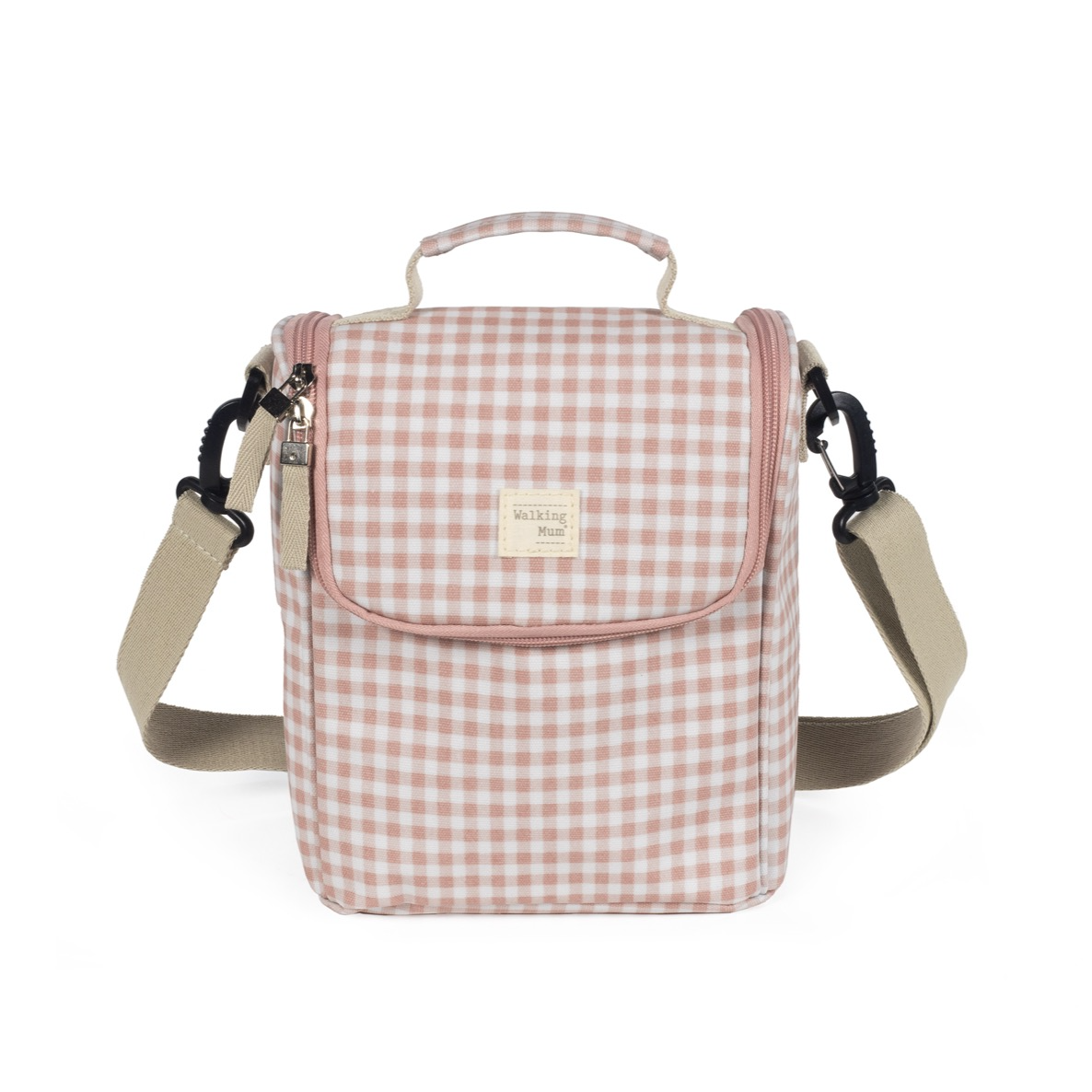 Walking Mum I Love Vichy Bolsa Térmica Rosa