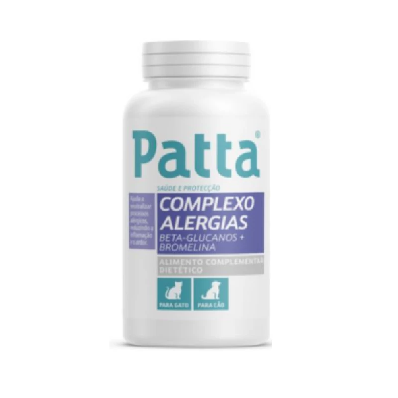 Patta Complexo Alergias Cão/Gato 60 comprimidos