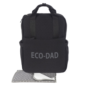 Walking Mum Eco Dad Mochila XL Preto