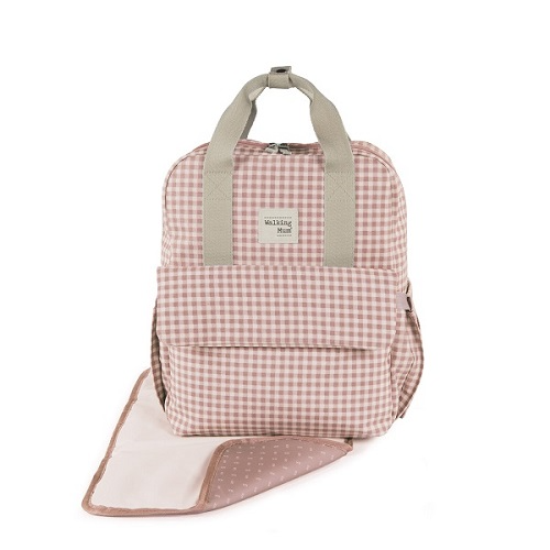 Walking Mum I Love Vichy Mochila Rosa