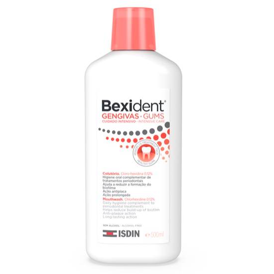 Bexident Gengivas Cuidado Intensivo Colutório Clorohexidina 500mL