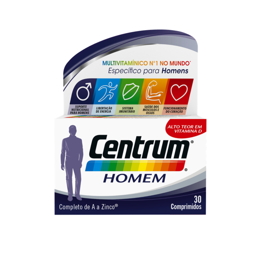 Centrum Homem 30 Comprimidos