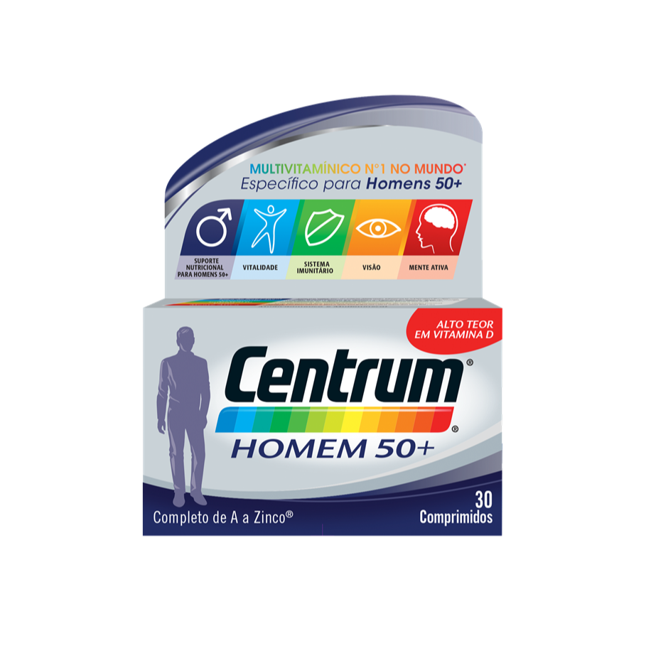 Centrum Homem 50+ 30 Comprimidos