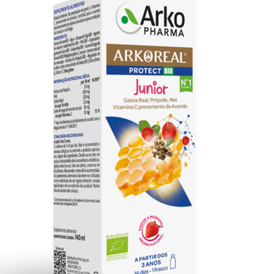 Arkoreal Protect Júnior Bio Solução Oral Morango 150mL