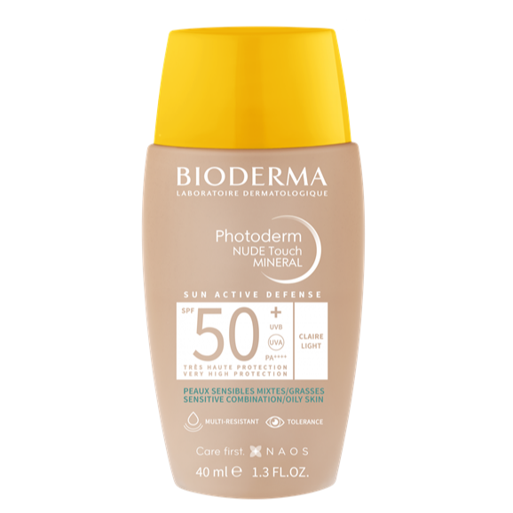 Bioderma Photoderm NUDE Touch SPF50+ Claro 40mL