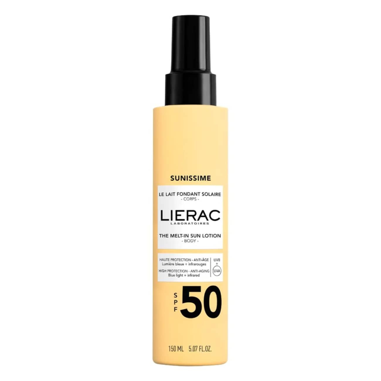 Lierac Sunissime Leite Solar de Corpo SPF50 150mL