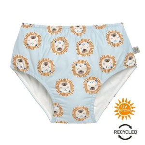 Lassig Cueca Fralda de Praia Lion Powder Blue 19-24m