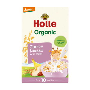 Holle Bio Muesli Junior Multicereais com Fruta 250g 10m+