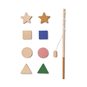 Liewood Sebastian Fish Game Blue 1173 LW15115