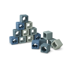 Liewood Loren Blocks 16 Pack Blue 6911 LW14313