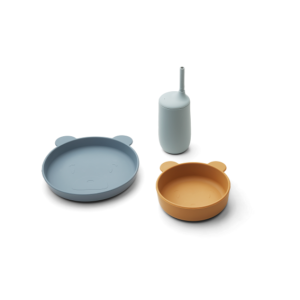Liewood Nathan Junior Dining Set Blue 7126 LW14342