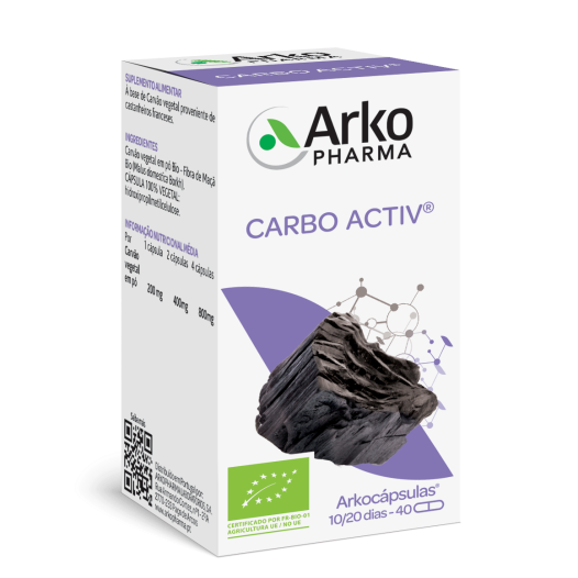 ArkoCápsulas Carbo Activ 40 Cápsulas
