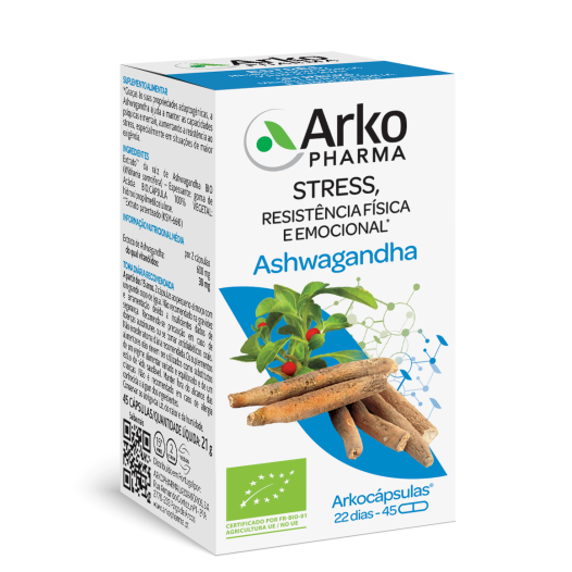 ArkoCápsulas Ashwagandha 45 Cápsulas