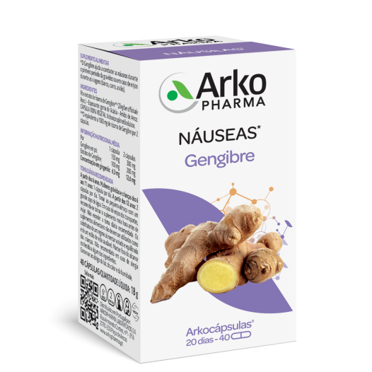 ArkoCápsulas Gengibre 40 Cápsulas