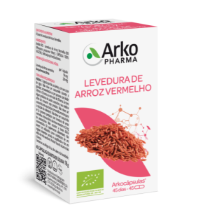 ArkoCápsulas Levedura de Arroz Vermelho 45 Cápsulas