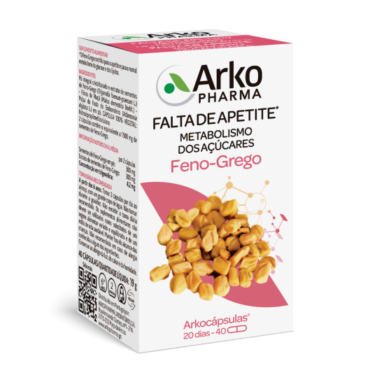 ArkoCápsulas Feno-Grego 40 Cápsulas