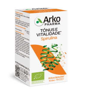 ArkoCápsulas Spirulina 45 Cápsulas