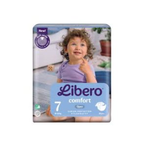 Libero Fralda Comfort 7 (16/26kg) 20 Unidades