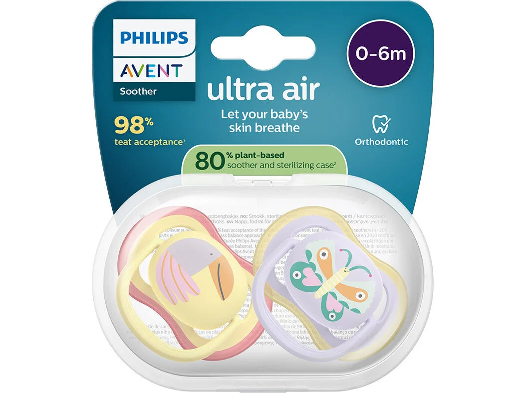 Philips Avent Chupeta Ultra Air Eco 0-6 meses Decorada (Variante G)