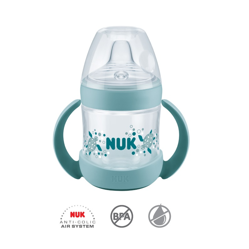 Nuk Biberão de Aprendizagem Nature Sense Tetina Silicone 150mL