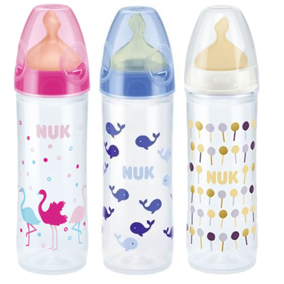 Nuk Biberão First Choice Love com Tetina em Látex T2 (6-18 meses) M 250mL