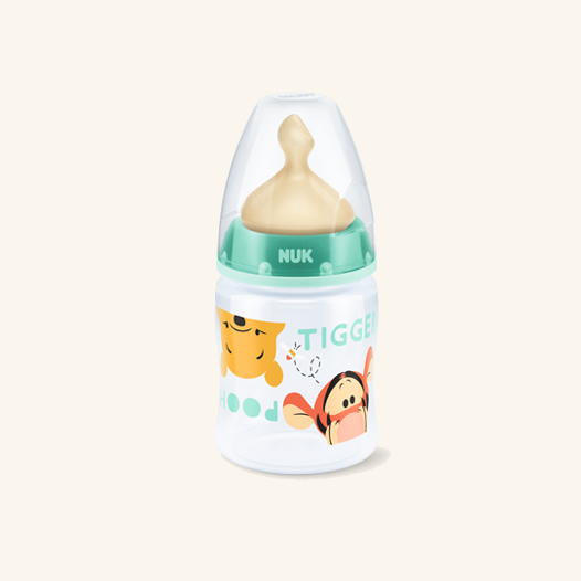 Nuk Biberão First Choice+ Winnie the Pooh Tetina Látex M (0-6m) 150mL