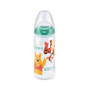 Nuk Biberão First Choice Winnie the Pooh com Tetina em Silicone T1 (0-6 meses) M 300mL