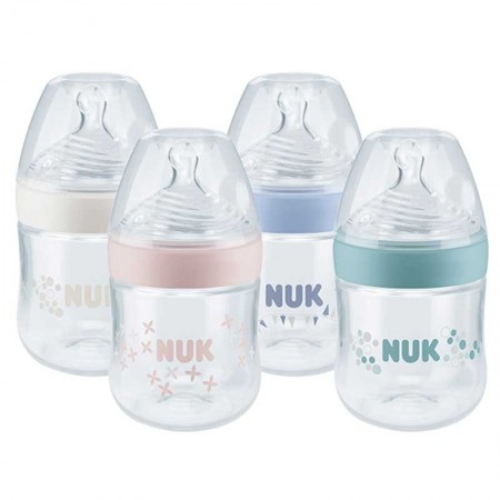 Nuk Biberão Nature Sense Tetina Silicone S (0-6 m) 150mL