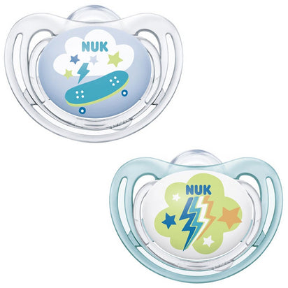 Nuk Chupeta Pack Freestyle Silicone 18-36m