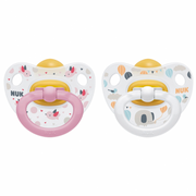 Nuk Chupeta Happy Kids Látex T1 (0-6m) x2