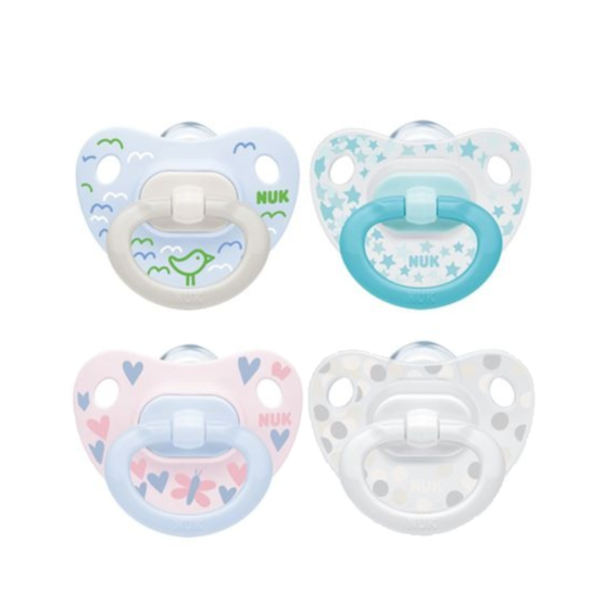 Nuk Chupeta Pack Sortida Silicone T1