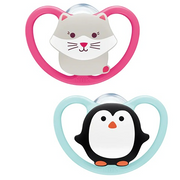 Nuk Chupeta Space Silicone T3 (18-36m) x2