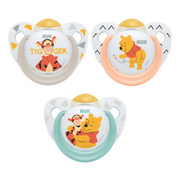 Nuk Chupeta Pack Winnie the Pooh Silicone T1 x2