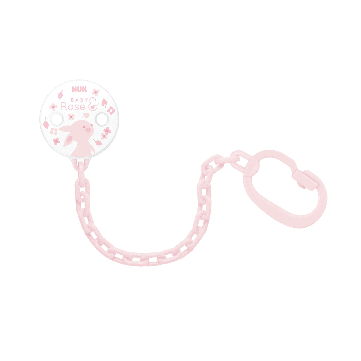 Nuk Corrente de Chupeta Baby Rosa