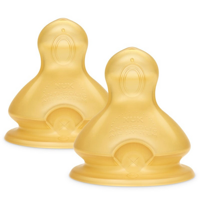 Nuk Tetinas First Choice+ Látex T1 (0-6 meses) M x2