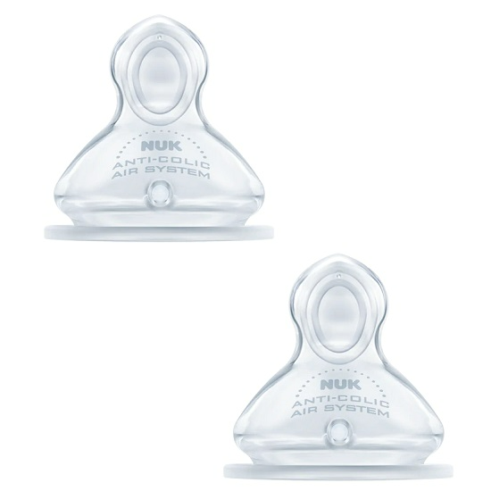 Nuk Tetinas First Choice+ Silicone T1 (0-6 meses) M x2