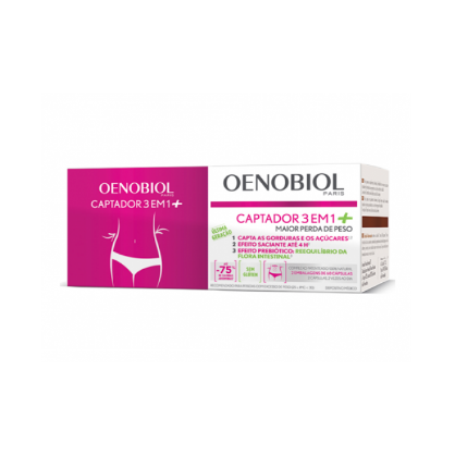Oenobiol Captador 3 em 1+ 2x60 Cápsulas