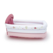 Olmitos Banheira Insuflável Rosa
