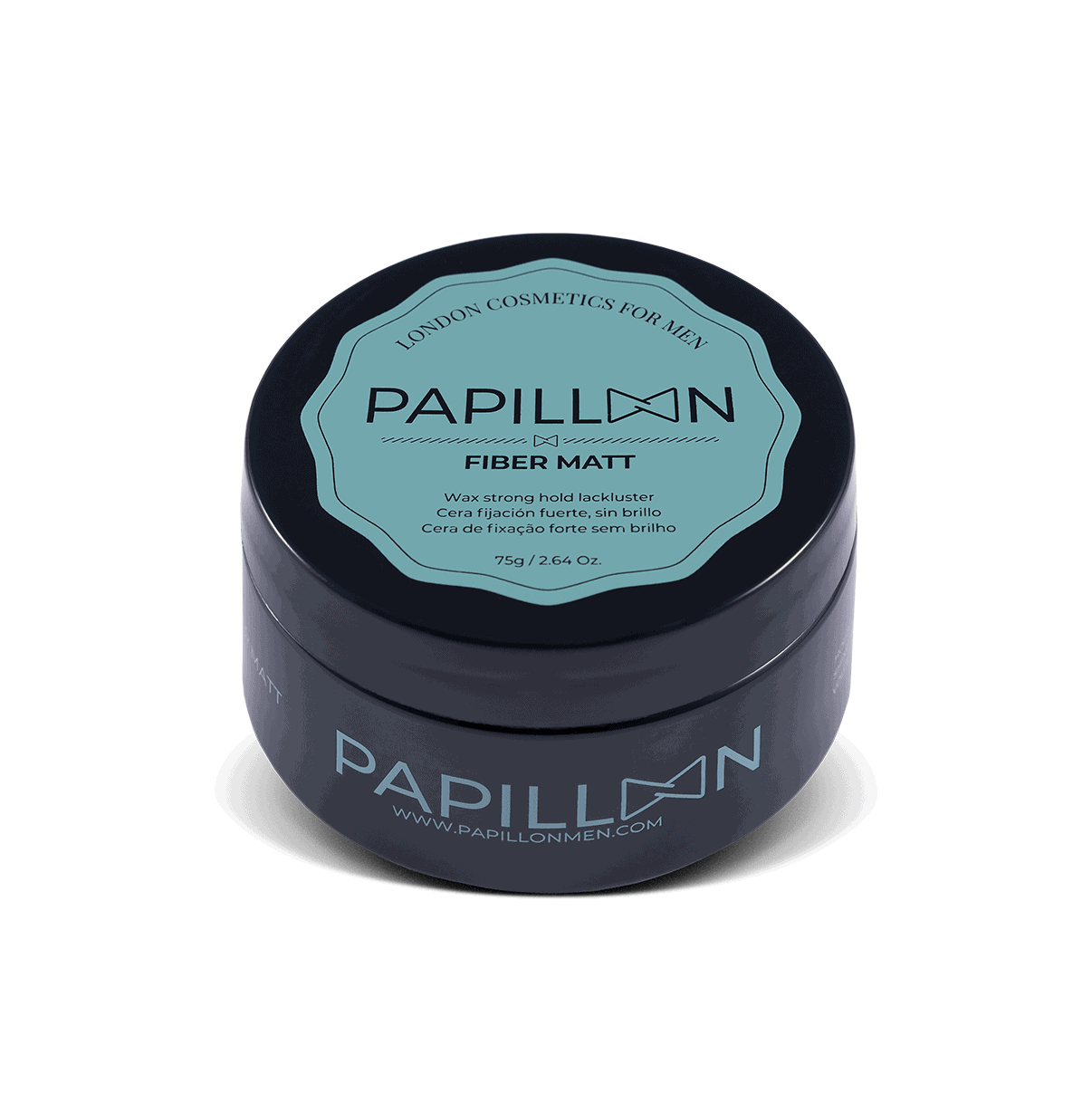 Papillon Fiber Matt Cera Fixação Forte em Brilho 75g