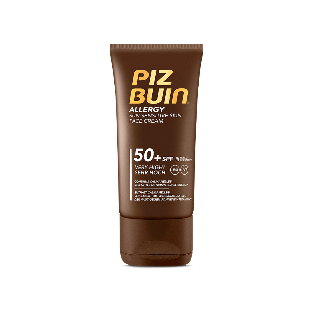 PIZ BUIN ALLERGY SPF50+ FACIAL CREAM FOR SUN-SENSITIVE SKIN 50mL
