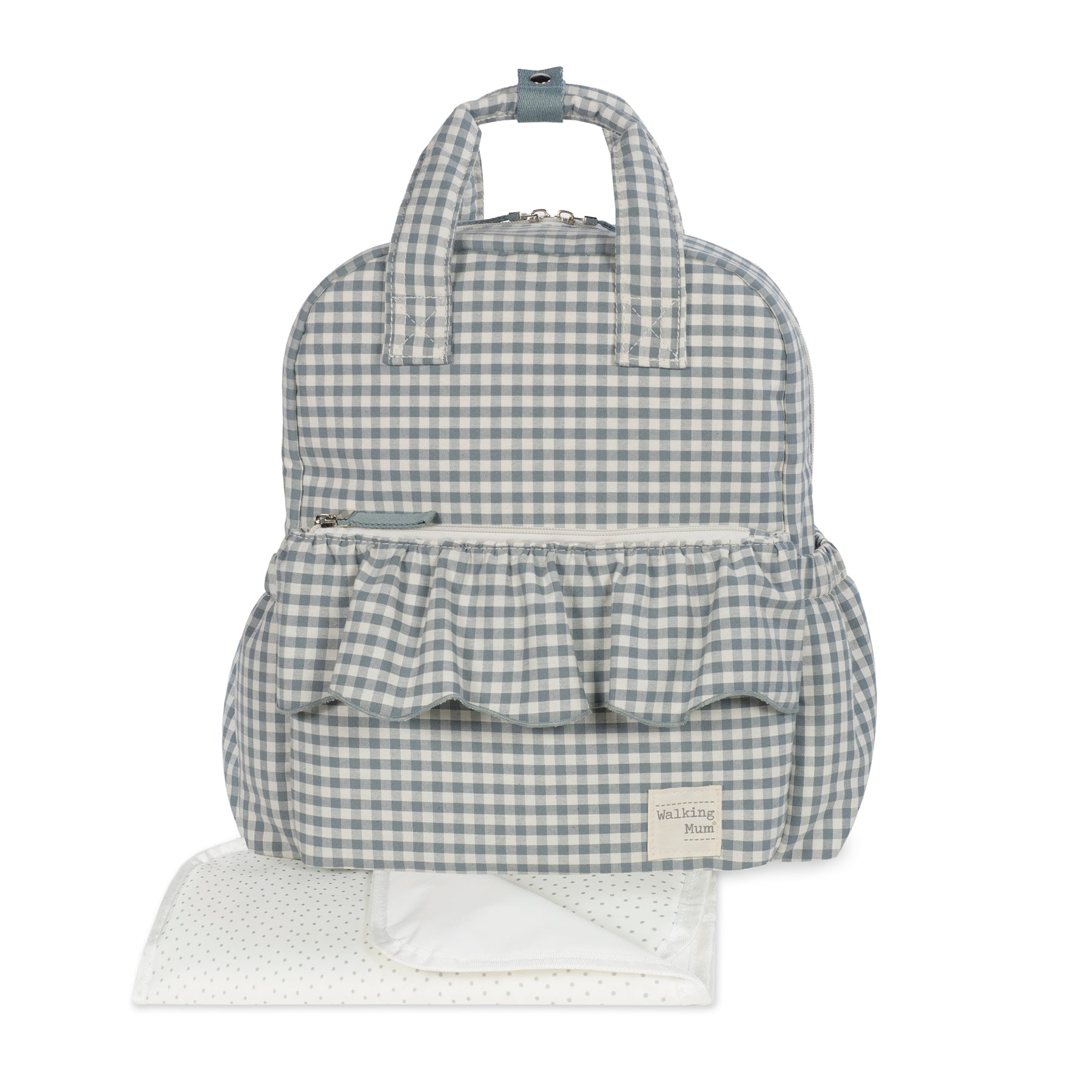 Walking Mum Mochila Praliné Vichy Matcha