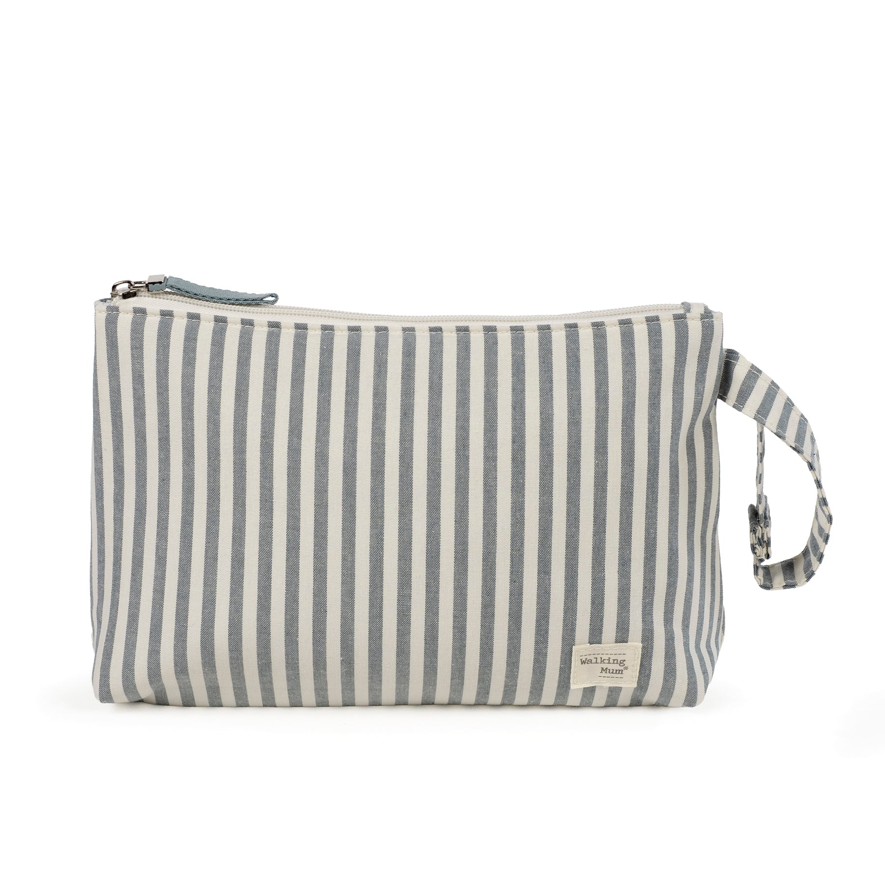 Walking Mum Necessaire Praliné Rayas Matcha