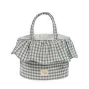 Walking Mum Cesta Organizadora Home Praliné Vichy Matcha